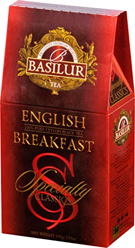 BASILUR Specialty English Breakfast Schwarzer Tee 100g von Basilur