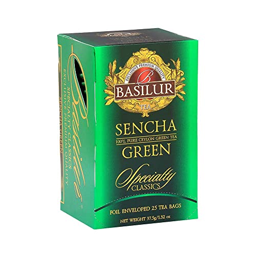 BASILUR Specialty Sencha Grüner Tee 20x1,5g von Basilur
