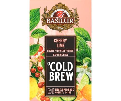 Basilur-COLD BREW - CHERRY LIME Beutel - 20 x 2 g von Basilur