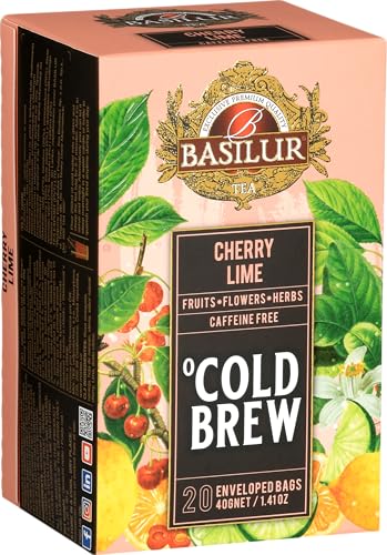 Basilur-COLD BREW - CHERRY LIME Beutel - 20 x 2 g von Basilur