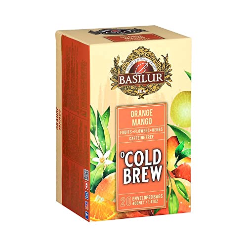 Basilur-COLD BREW - ORANGE MANGO Beutel - 20 x 2 g von Basilur