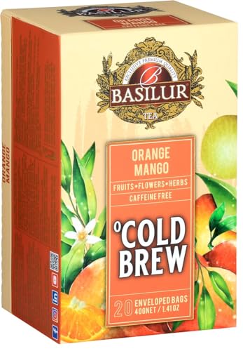 Basilur-COLD BREW - ORANGE MANGO Beutel - 20 x 2 g von Basilur