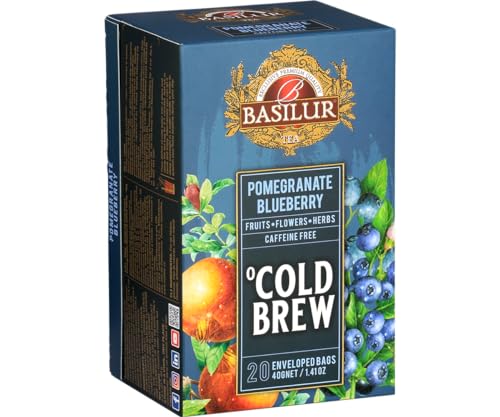 Basilur-COLD BREW - POMEGRANATE BLUEBERRY saszetki - 20 x 2 g von Basilur