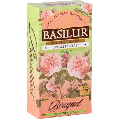 Basilur -CREAM FANTASY in Sachets 25 x 1,5 g Hochland-Ceylon-Tee von Basilur