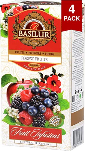 Basilur-FOREST FRUITS Beutel 25x2g-Trockenfrüchte von Basilur