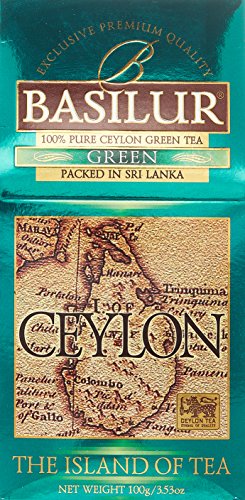 Basilur Island of Tea Pure Loose Green Tea 12er Pack (100 g) von Basilur