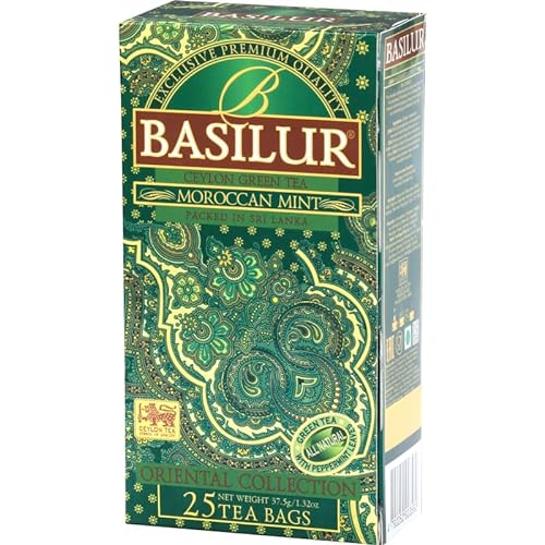 Basilur-MOROCCAN MINT in Säckchen 25 x 1,5 g von Basilur