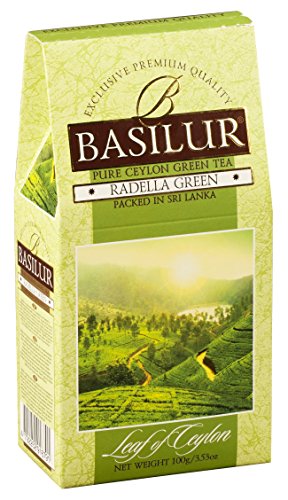 Basilur RADELLA GREEN grüner Tee OHNE ZUSATZ regionaler Hochberg - 100g von Basilur
