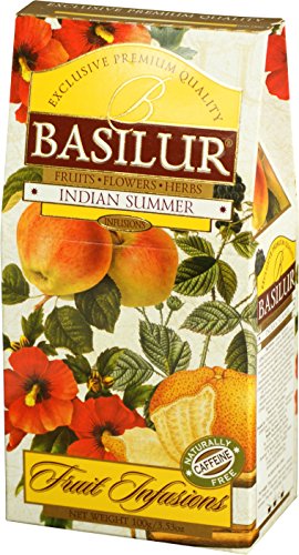 Basilur Tea Fruit Infusions Indian Summer Loose Tea Pack (1 x 100 g) von Basilur