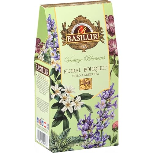 Basilur-VINTAGE BLOSSOMS - FLORAL BOUQUET Tüte - 75 g von Basilur