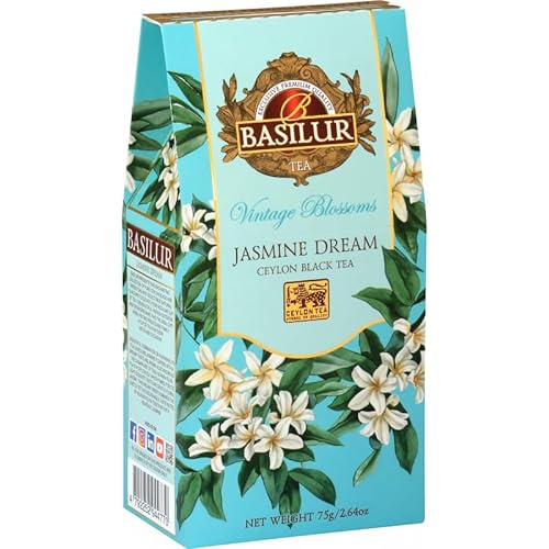 Basilur-VINTAGE BLOSSOMS - JASMINE DREAM Tüte - 75 g von Basilur