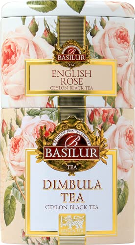ENGLISCHE ROSE & DIMBULA 2 in 1 Dose - 100 g von Basilur