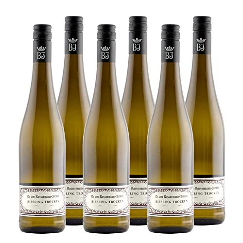Bassermann Riesling trocken QbA Weißwein Pfalz trocken (6 x 0.75l) von Bassermann-Jordan