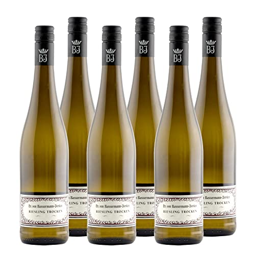 Bassermann Riesling trocken QbA Weißwein Pfalz trocken (6 x 0.75l) von Bassermann-Jordan