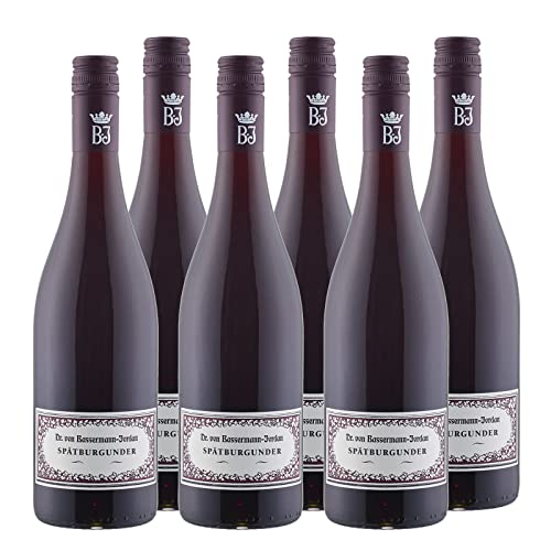 Bassermann Spätburgunder trocken QbA Rotwein Pfalz trocken (6 x 0.75l) von Bassermann-Jordan