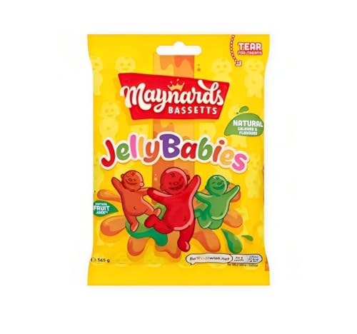 Bassetts Jelly Babies 190g (Packung 12) von Bassett's