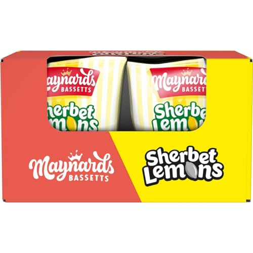Bassetts Sherbet Lemons 200 g (Pack of 12) von Maynards Bassetts