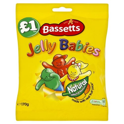 Bassett s Jelly Babies 170 g, 12 Stück Bassett s Jelly Babies 170 g, 12 Stück von Bassett