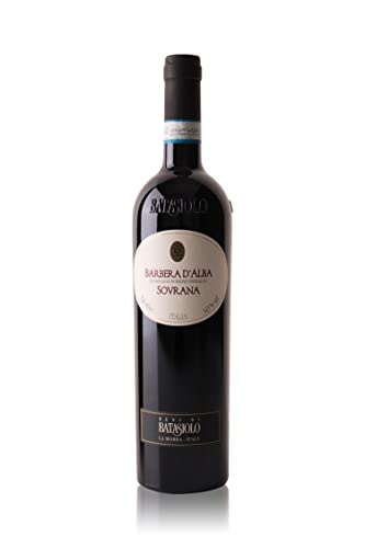 Batasiolo, BARBERA D'ALBA DOC SOVRANA 2020, 750 ml, Roter trockener balsamiker Wein von Batasiolo