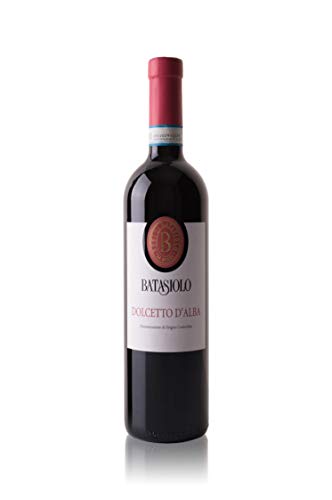 Batasiolo, DOLCETTO D'ALBA DOC , trockener Rotwein, Colore Rubino, fruchtig und mandelig im Geschmack von Batasiolo
