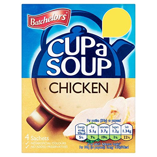 Batchelors Cup A Soup Chicken - 81g - Pack of 8 (81g x 8) by Batchelors von Batchelors