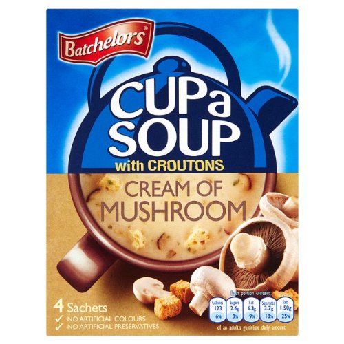 Batchelors Cup A Soup Mushroom 16x24g von Batchelors