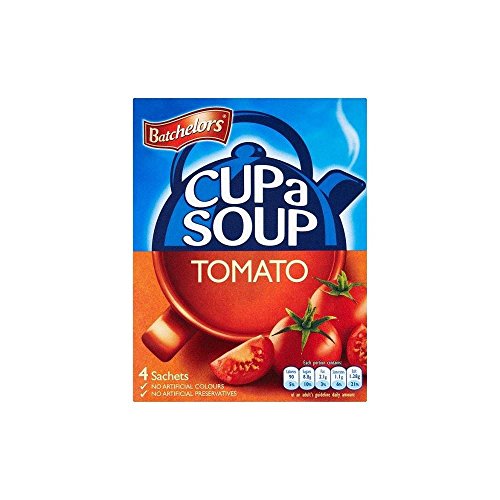Batchelors Cup a Tomato Soup (4 pro Packung - 93g) - Packung mit 6 von Batchelors