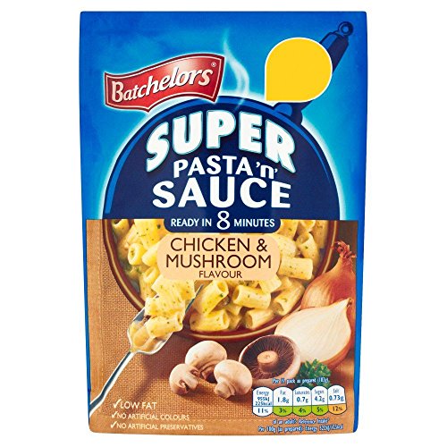 Batchelors Pasta 'N' Sauce Huehnchen & Pilz - 122g x 4 - 4-er Pack von Batchelors