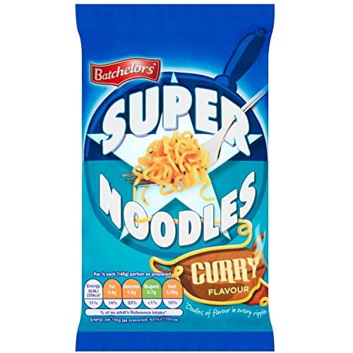 Batchelors Super Noodles (Mild Curry, 3 x 90g) von Batchelors