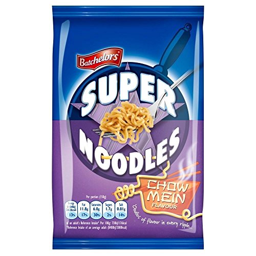 Batchelors Super Noodles Chow Mein Flavour (100 g) - Packung mit 2 von Batchelors