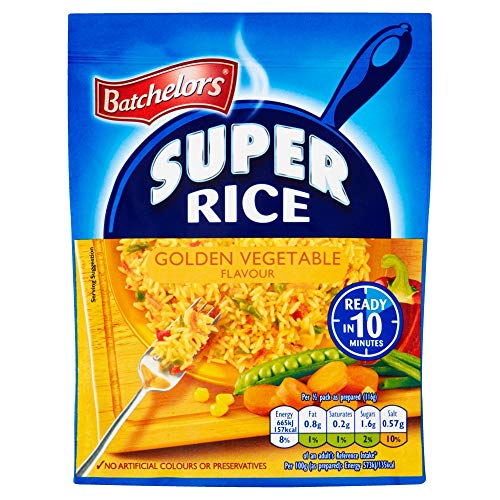 Batchelors Super Rice Golden Gemüsegeschmack, 90 g von Batchelors