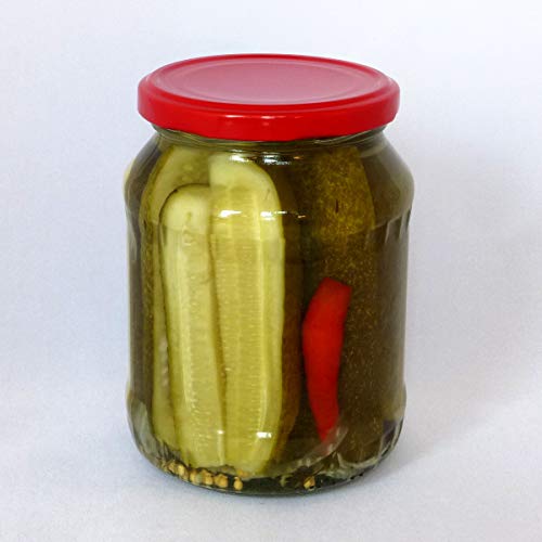Gurkenspalten MITTELSCHARF Eingelegtes vom Bauern aus Ungarn, handgemacht, keine Industrieware Sauereingelegtes Chili Gurken aus Kalocsa Gurkenspalten MITTELSCHARF Eingelegtes vom Bauern aus Ungarn, handgemacht, keine Industrieware Sauereingelegtes Chili Gurken aus Kalocsa von Bátyai Köstlichkeiten