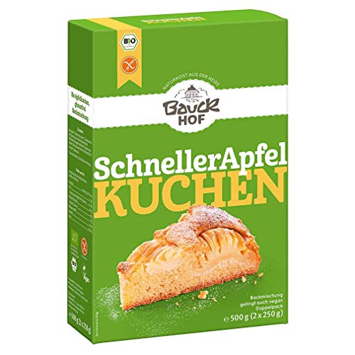 Bauckhof Schneller Apfelkuchen glutenfrei Bio (6 x 500 gr) von Bauckhof