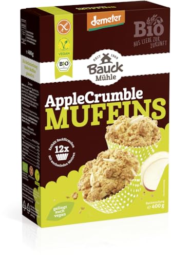 Apple Crumble Muffins Demeter, gf 18 x 400 gr Apple Crumble Muffins Demeter, gf 18 x 400 gr von Bauckhof