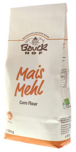 Bauck Maismehl, Vollkorn, glutenfrei 500g Bauck Maismehl, Vollkorn, glutenfrei 500g von Bauckhof