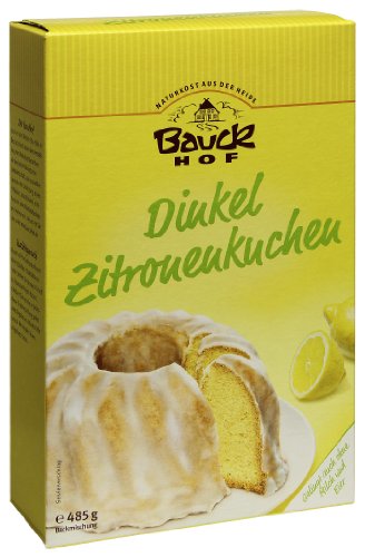 Bauckhof, Backmischung Dinkel Zitronenkuchen, 485g Bauckhof, Backmischung Dinkel Zitronenkuchen, 485g von Bauckhof