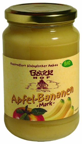 Bauckhof Apfel-Bananenmark, 3er Pack (3 x 360 g) - Bio von Bauckhof