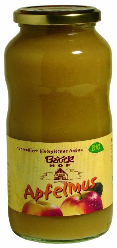 Bauckhof Apfelmus, 3er Pack (3 x 700 g) - Bio von Bauckhof