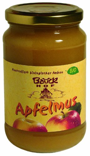 Bauckhof Apfelmus, 4er Pack (4 x 360 g) - Bio von Bauckhof