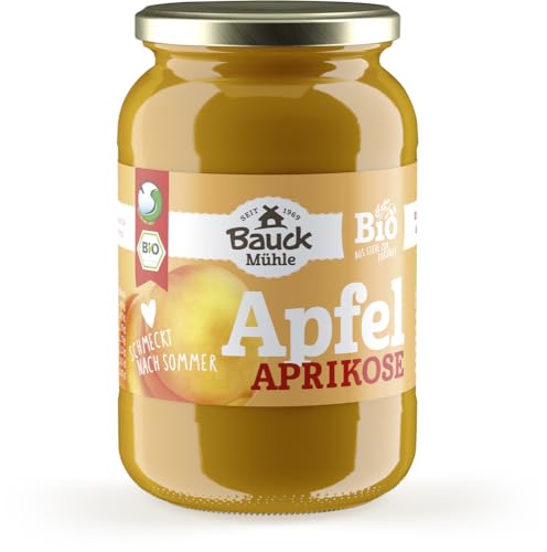Apfel-Aprikosenmus gesüßt Bio 2 x 360 gr von Bauckhof
