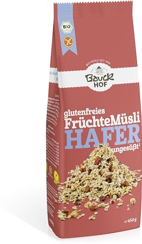 Bauckhof Hafer Müsli Früchte glutenfrei Bio (6 x 450 gr) von Bauckhof