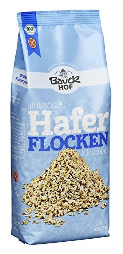 Bauckhof Bio Bauck Bio Haferflocken Kleinblatt, glutenfrei (8 x 475 gr) von Bauckhof