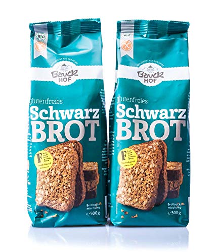 Schwarzbrot glutenfrei Bio 6 x 500 gr von Bauckhof