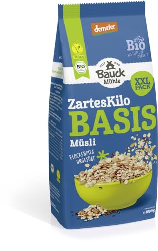 Bauckhof Bio Basis Müzli Das zarte Kilo Demeter (2 x 1000 gr) von Bauckhof