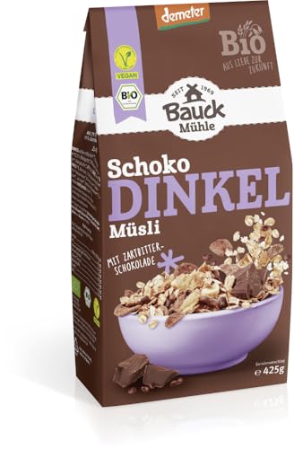 Bauckhof Bio Dinkel Müsli Schokozart Demeter (6 x 425 gr) von Bauckhof