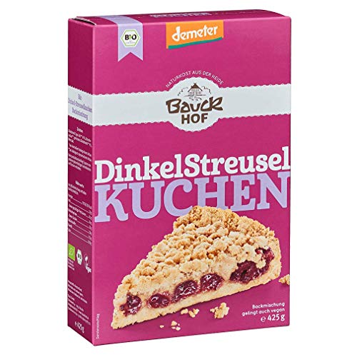 Bauckhof Bio Dinkel Streuselkuchen Demeter (6 x 425 gr) von Bauckhof