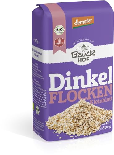 Dinkelflocken Kleinblatt Demeter 6 x 500 gr von Bauckhof
