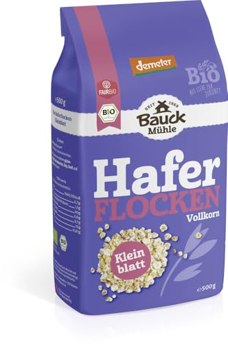 Bauckhof Bio Haferflocken Kleinblatt Demeter (6 x 500 gr) von Bauckhof