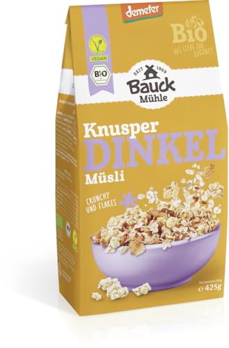 Bauckhof Bio Dinkel Müsli Knusperzart Demeter (6 x 425 gr) von Bauckhof