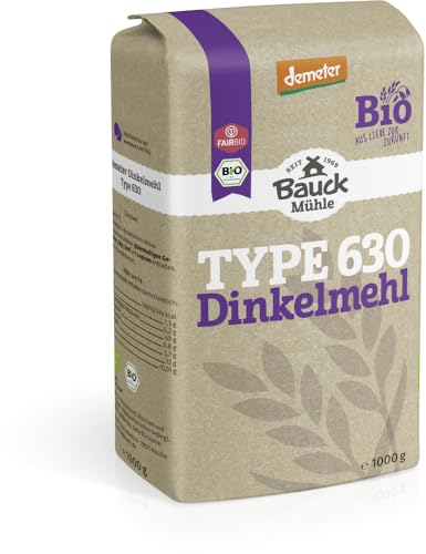 Dinkelmehl Type 630 hell Demeter 6 x 1000 gr von Bauckhof